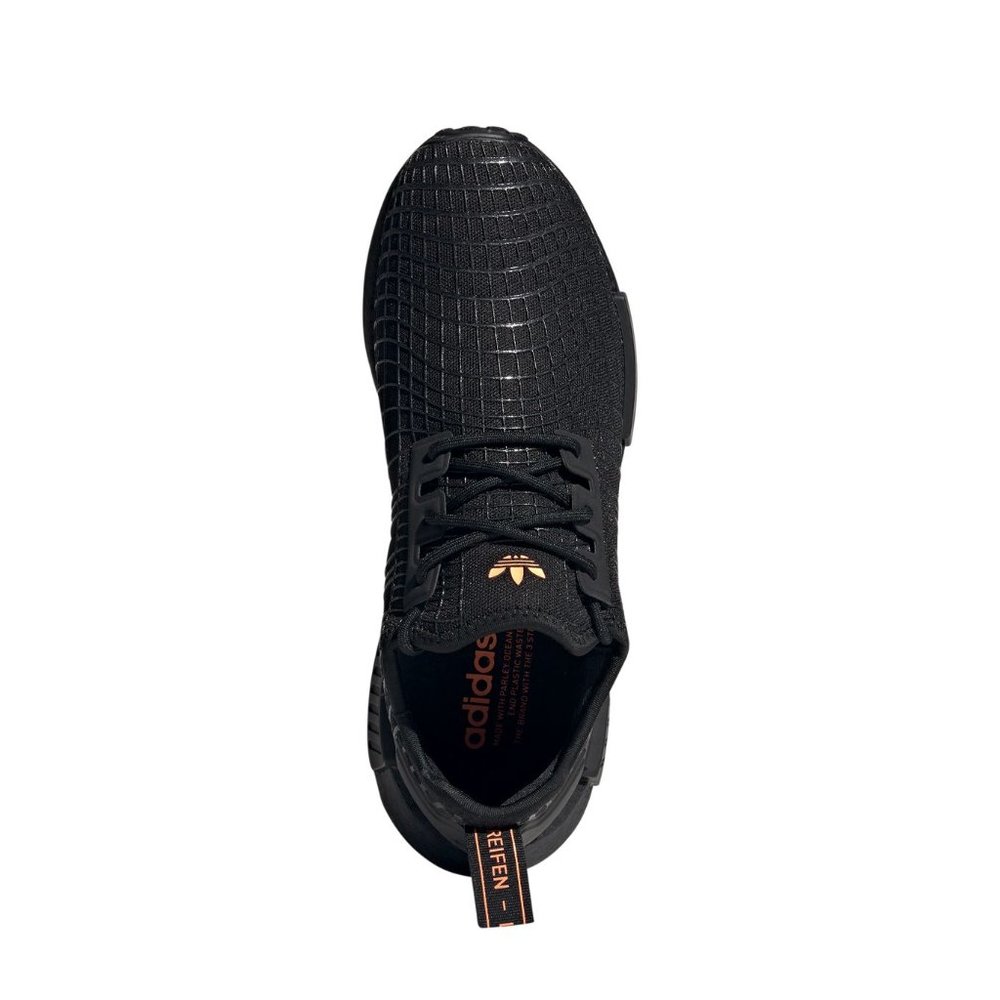 Adidas Nmd_R1 Low Mens Running Shoes Black Beam Orange GX9529 NEW Size 11 - Picture 3 of 6